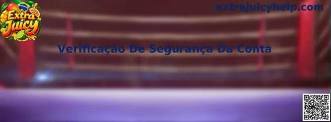 Verificação de Segurança da Conta