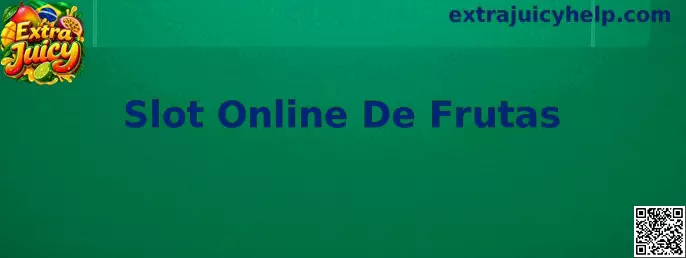 Slot Online De Frutas